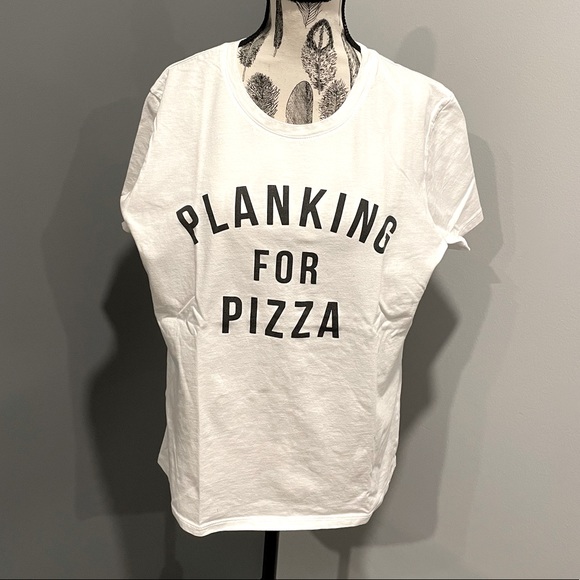 PLANKING FOR PIZZA 🍕 TShirt - Picture 3 of 9